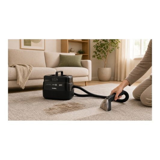 Aspiradora Quitamanchas Vapor 4en1 1650W VALBERG 1,25L Limpia Sofás Alfombras Coche SP7 STEAM