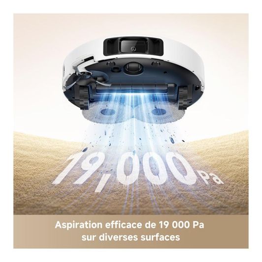 Aspiradora Robot MOVA 19000Pa Estación Autovaciado Mapeado Láser Autonomía 110min P50 ULTRA