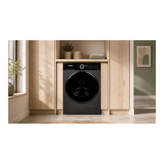 Lavadora 8kg 1400rpm Clase A -30% VALBERG Gris Carga Frontal WF 814 A-30 F S566C