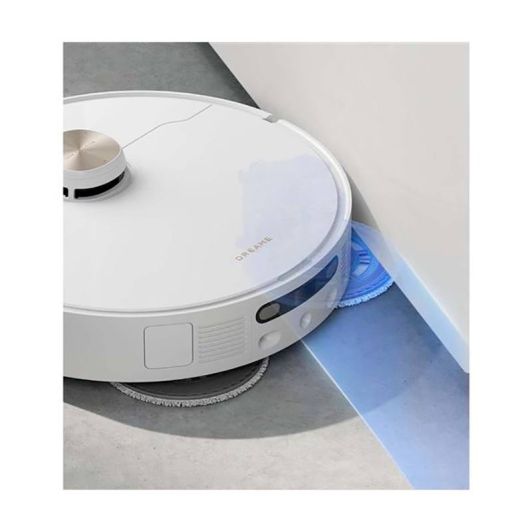 Aspiradora robot DREAME 19000Pa Fregasuelos IA Doble Láser Blanco L40S PRO ULTRA WHITE