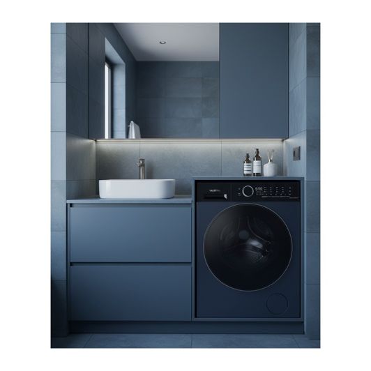 Lavadora frontal 9kg VALBERG WF 914 Clase A-40% F B566C azul metálico