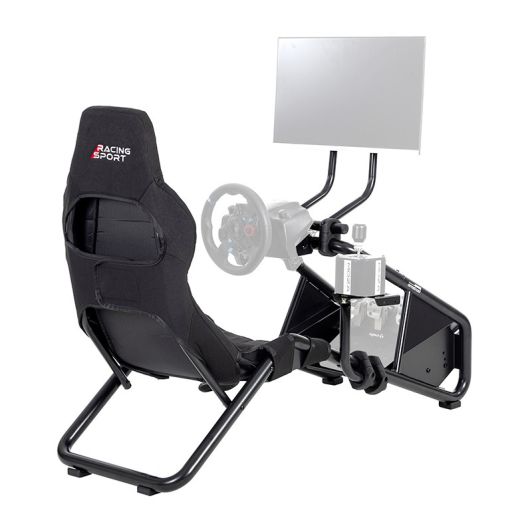 Asiento de simulación negro AMSTRAD AMS RACING DRIFT