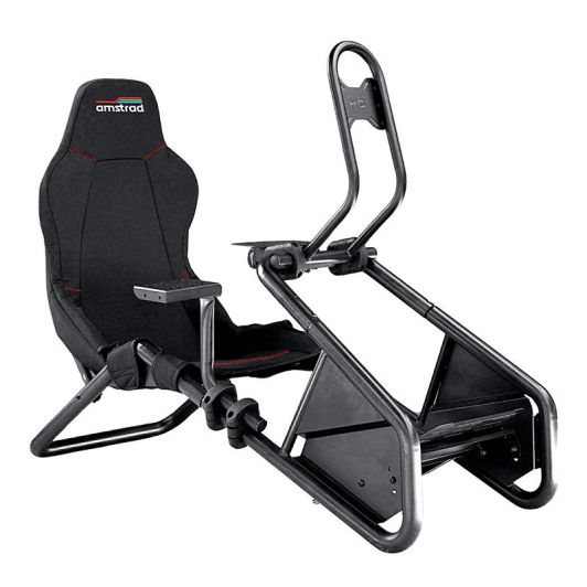 Asiento de simulación negro AMSTRAD AMS RACING DRIFT