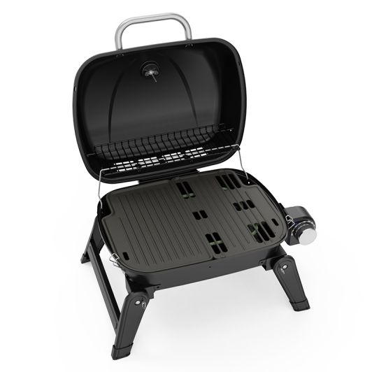 Barbacoa Eléctrica Portátil VALBERG Tapa con termostato y Patas plegables 2200W ELEC-VAL-PORT4737