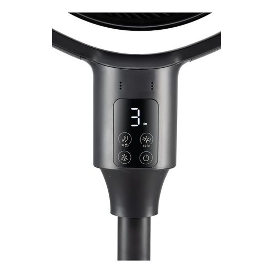 Ventilador de Pie VALBERG Wind S12 Oscilación Mando a Distancia Negro