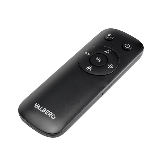 Ventilador de Pie VALBERG Wind S12 Oscilación Mando a Distancia Negro