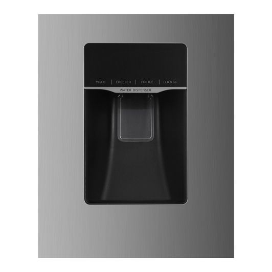 Frigorífico americano, No Frost, 529L, dispensador de agua, Clase D, Inox, VALBERG SBS 529 WD D X742C2