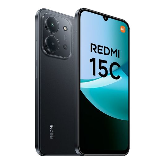 Smartphone XIAOMI Redmi 15C 4GB 128GB Pantalla 6.9 pulgadas Negro - Midnight Black Cámara 50 MP Batería 6000 mAh - Móvil Libre
