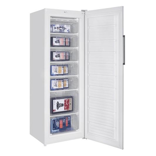 Congelador Vertical VALBERG UF 242 D W742C 242 Litros Clase D Frío Estático 180 cm Alto Blanco
