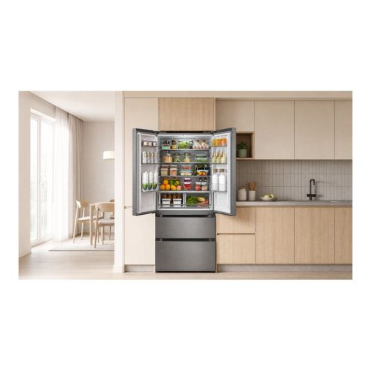 Frigorifico 4 puertas, No Frost, 516L, clase D, Ino,  VALBERG 4D 516 D X625C2