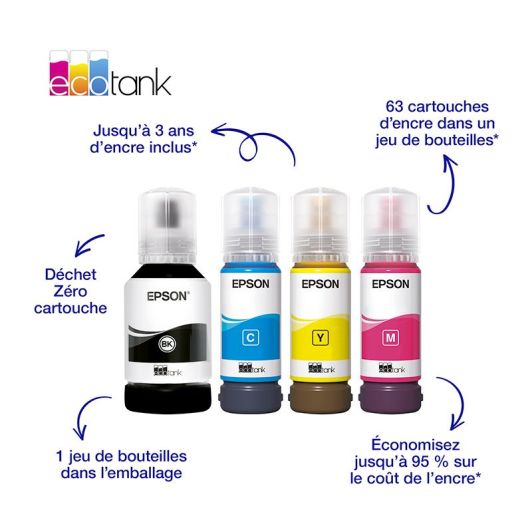 Impresora Multifunción EPSON Ecotank ET-2951 Wi-Fi Sin Cartuchos Pantalla Color