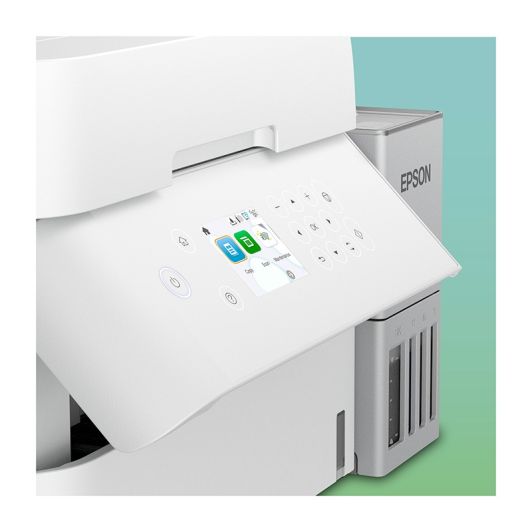 Impresora Multifunción EPSON EcoTank ET-3956 Wi-Fi Doble Cara Automática Sin Cartuchos