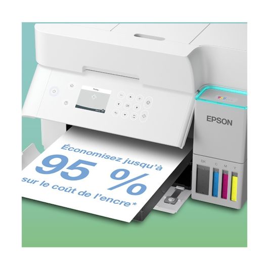 Impresora Multifunción EPSON EcoTank ET-3956 Wi-Fi Doble Cara Automática Sin Cartuchos