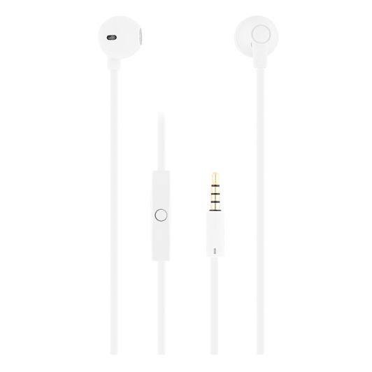 Auriculares con cable y micrófono TNB SWEET blancos