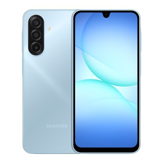 Smartphone SAMSUNG Galaxy A17 4G de 128 GB, color azul claro