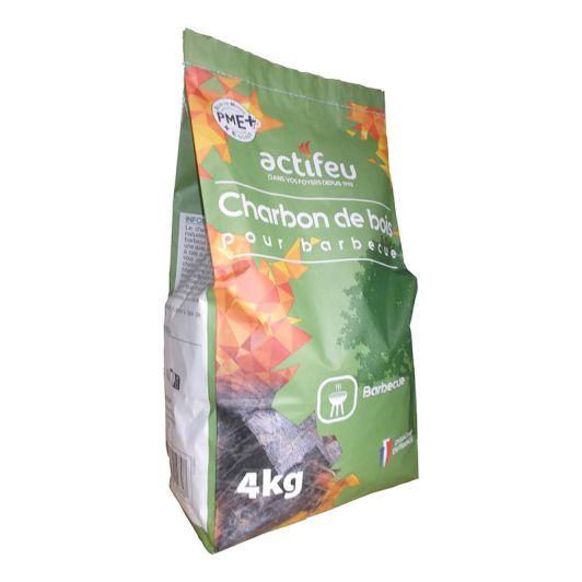 Bolsa de carbón para barbacoa 4kg ACTIFEU 