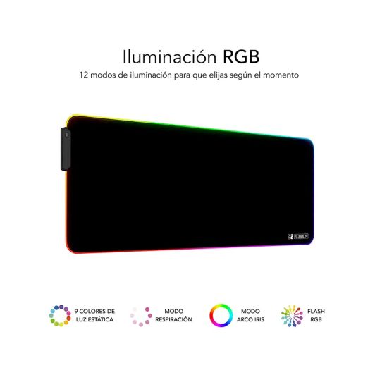 Alfombrilla de Ratón RGB SUBBLIM 800x300x4 mm XL 