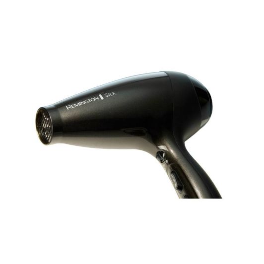 Secador REMINGTON 2400W Iónico con Rejilla Cerámica Función Turbo Color Negro AC9095