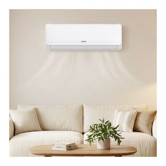 Aire Acondicionado Split 1x1, 2250 Frigorías, ideal 15-20m2, con WiFi, HTW Inverter A++