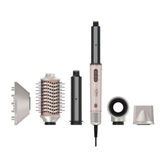 Cepillo Modelador de aire SOLAC 6 en 1 Iónico Blast Style Pearl MD7406