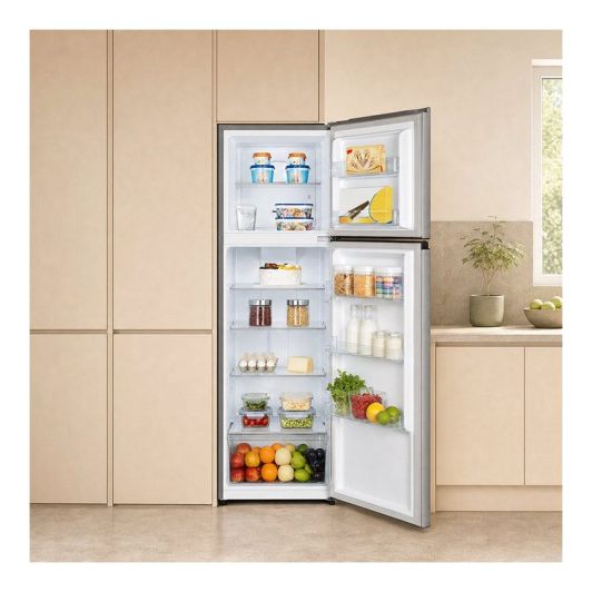 Frigorífico 2 Puertas, No-Frost, 251L, clase D, inox, VALBERG