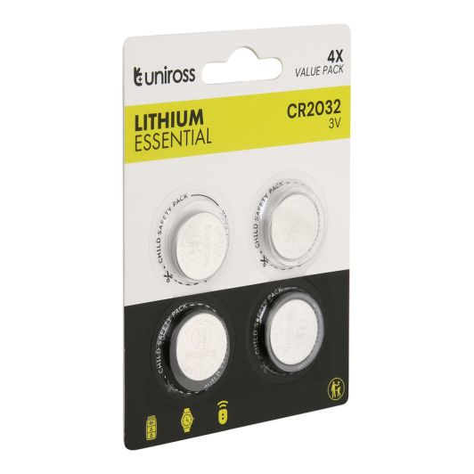 Pila UNIROSS CR2032 x4