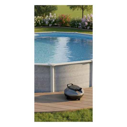 Robot de Piscina SANEO ES801 Inalámbrico Autonomía 90min Filtro 250 micras Limpieza de Fondo 80m2