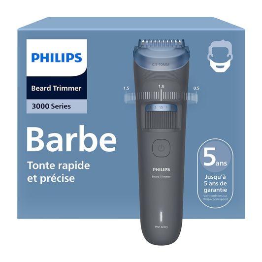 Afeitadora de barba PHILIPS BT3617/15 SERIE 3000