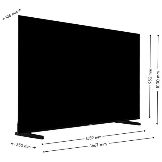 Televisor QLED UHD SMART de 75