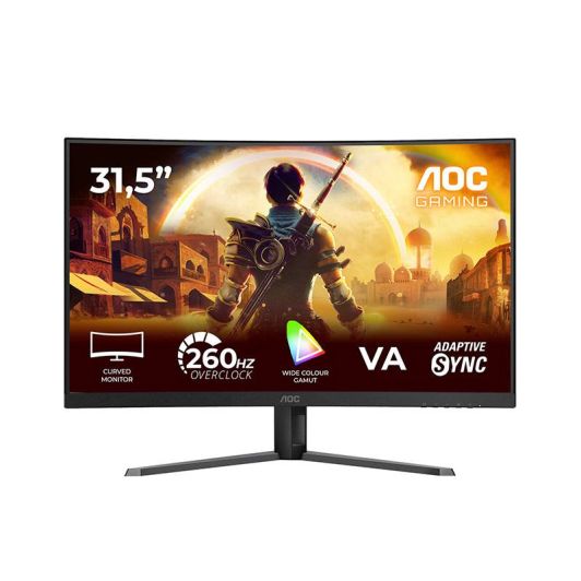Monitor Curvo AOC Gaming C32G42ZE 32 Pulgadas VA FHD 260Hz 0.3ms Adaptive Sync