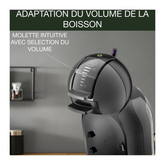 Cafetera cápsulas DOLCE GUSTO, 1500w, 1 taza, KRUPS YY5216FD MINI 