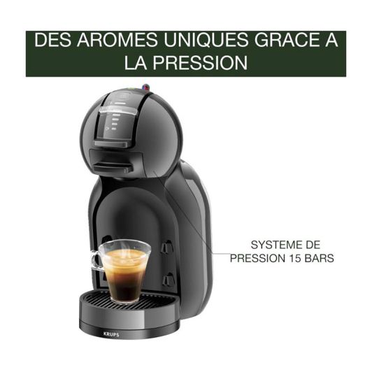 Cafetera cápsulas DOLCE GUSTO, 1500w, 1 taza, KRUPS YY5216FD MINI 