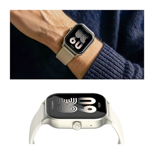Reloj inteligente Echo Rainbow Mesh blanco - 2 correas