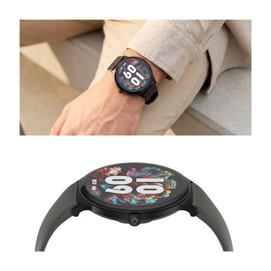 Reloj inteligente ECHO Rainbow Sunset negro - 2 correas