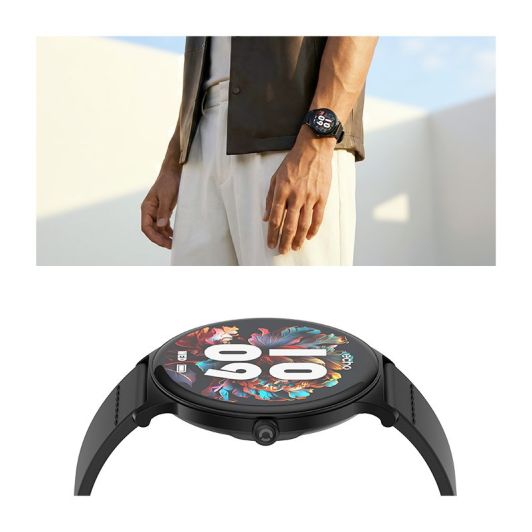 Reloj inteligente ECHO Rainbow Sunset negro - 2 correas