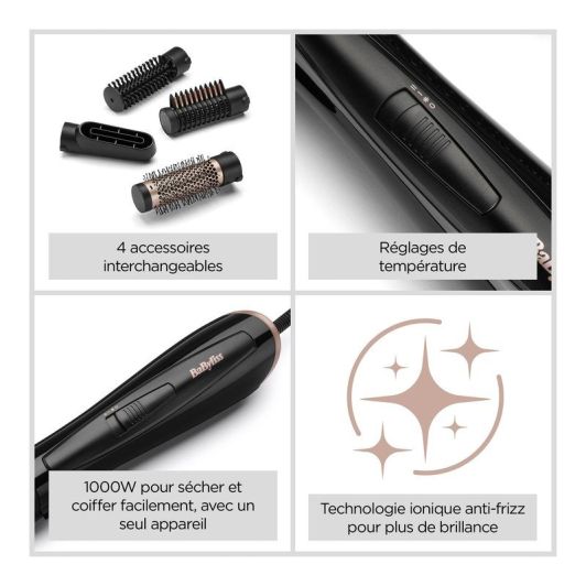 Cepillo soplador giratorio BABYLISS AS126E Perfect Fi