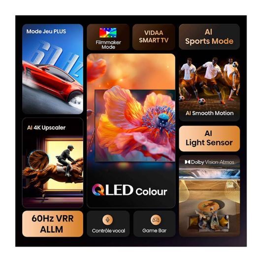 HISENSE Smart TV QLED 65