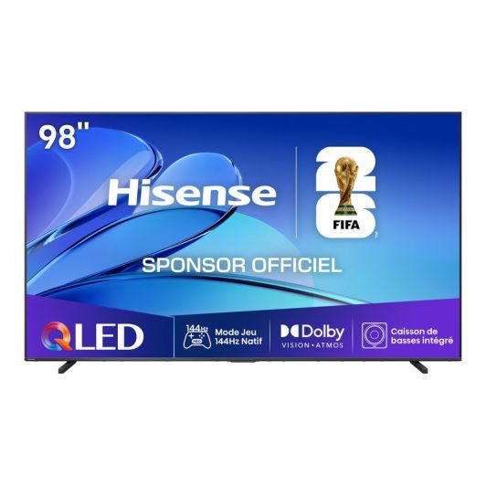 QLED HISENSE 98E7Q 144Hz