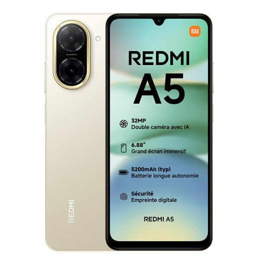 Movil XIAOMI Redmi A5 4G 64Gb Dorado
