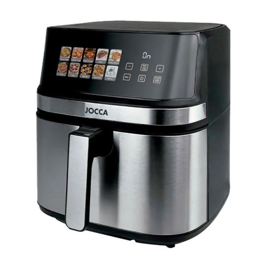 FREIDORA DE AIRE DIGITAL 8L, DISPLAY COLORES, DOBLE RESISTENCIA, JOCCA 2767