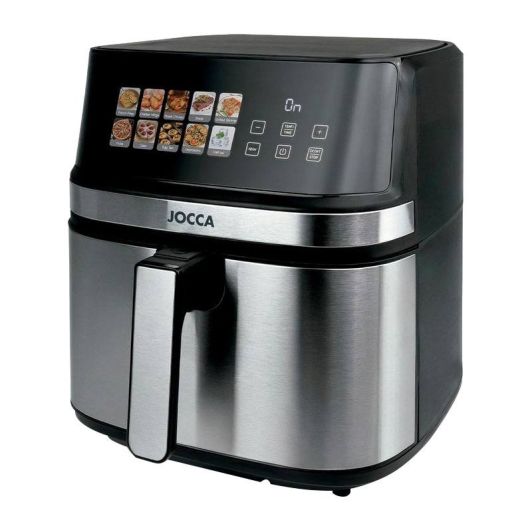 FREIDORA DE AIRE DIGITAL 8L, DISPLAY COLORES, DOBLE RESISTENCIA, JOCCA 2767