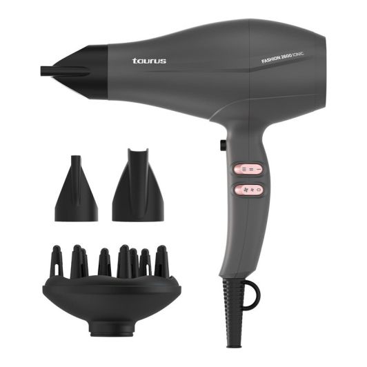 Secador de pelo 2600W TAURUS Iónico 2 Velocidades 3 Temperaturas Fashion 2600 Ionic