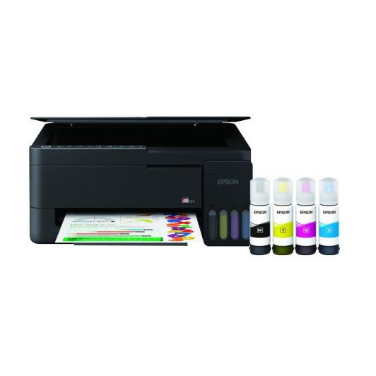 Impresora Multifunción EPSON EcoTank ET-2911 Wi-Fi Sin Cartuchos Tinta Color