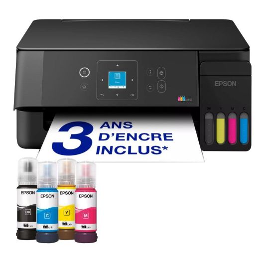 Impresora Multifunción EPSON Ecotank ET-2921 Wi-Fi Sin Cartuchos 3 en 1