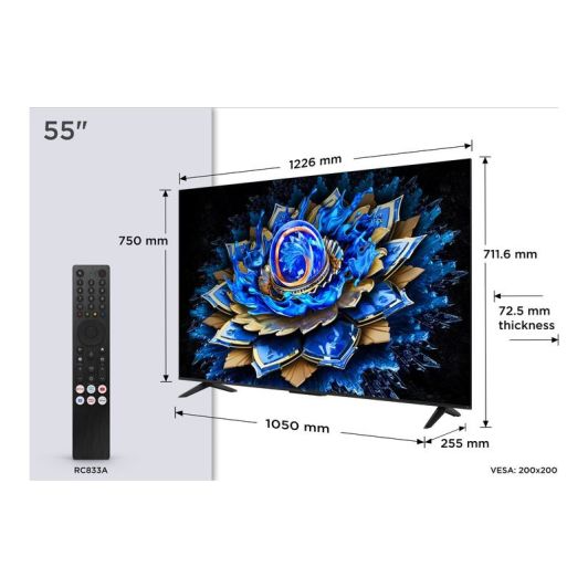 TV QLED TCL 55T69C 55