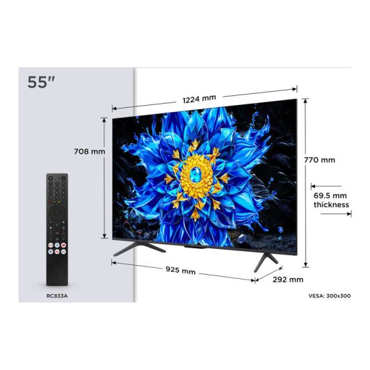 TV TCL 55P8L QD Mini LED 55