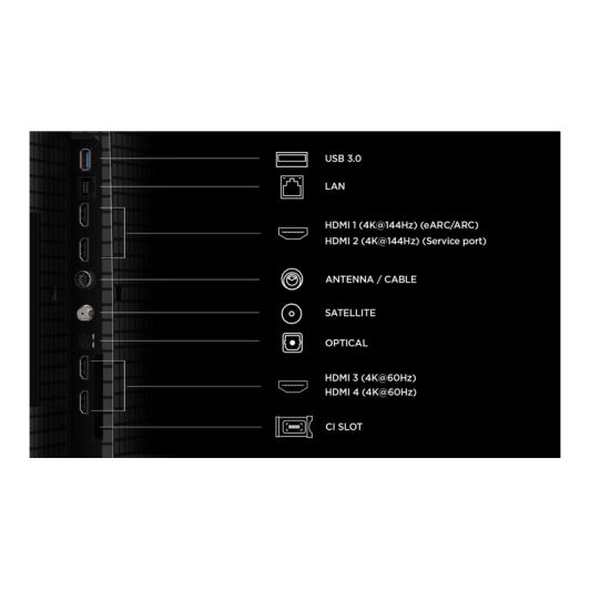 TV TCL 55P8L QD Mini LED 55