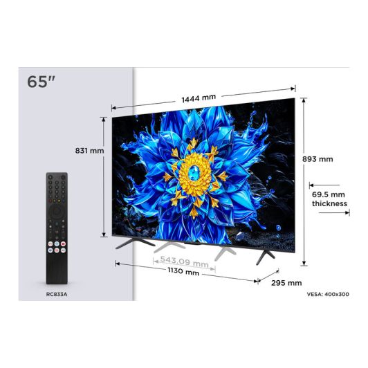 TV QD Mini LED TCL 65P8L 65