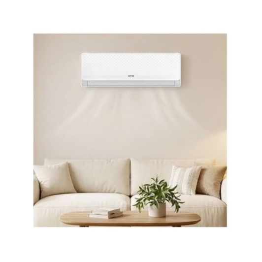 Aire Acondicionado Split 1x1, Bomba de Calor, 6000F, ideal para 40m2, HTW HTWS071IX75B  