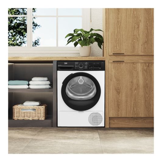 Secadora Bomba de Calor, 9kg, clase C, 15 programas, BEKO BM3T49240W 